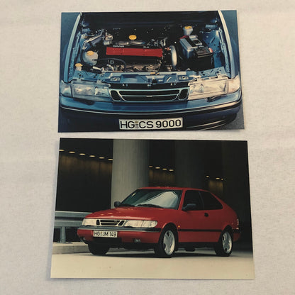 1996 Saab Car Press Kit 9000 900 Convertible Turbo GERMAN Market