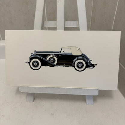 1932 Stutz DV-32 Super Bearcat Roadster Automobile Illustration Art Drawing