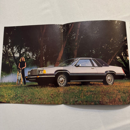 1980 Mercury Cougar XR-7 Car Sales Brochure Catalog XR7