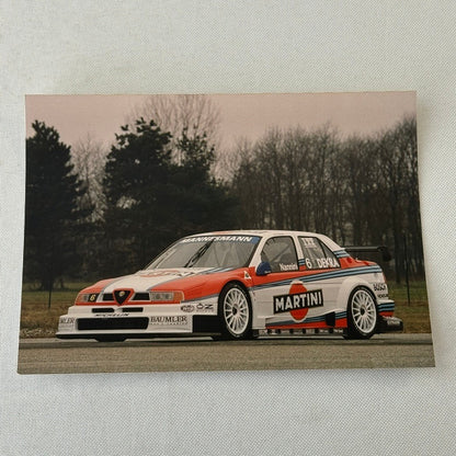 1996 Alfa Romeo 155 V6 ITC Racing Press Kit Brochure Photos Martini FRENCH