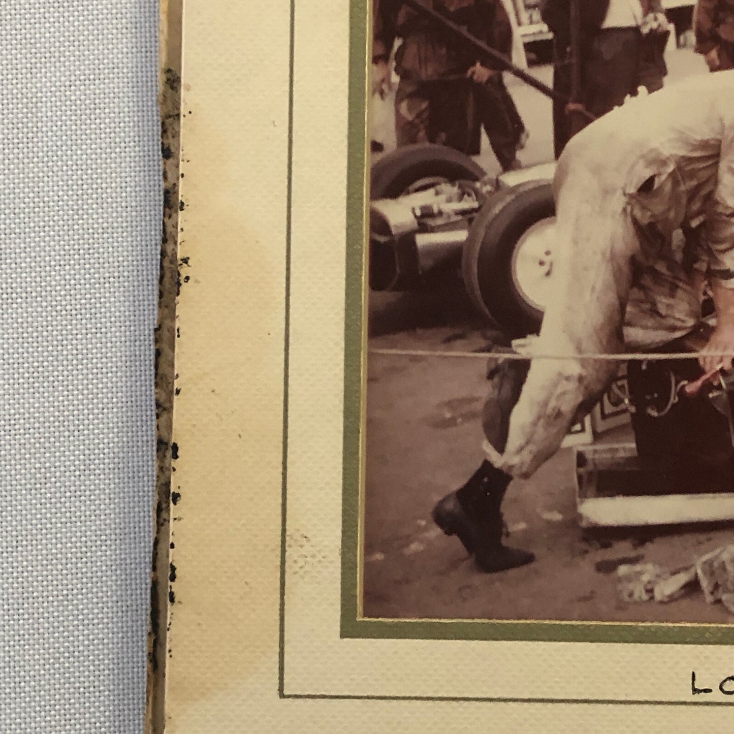Chris Amon Lotus BRM Racing Car Vintage Photo Photograph Print