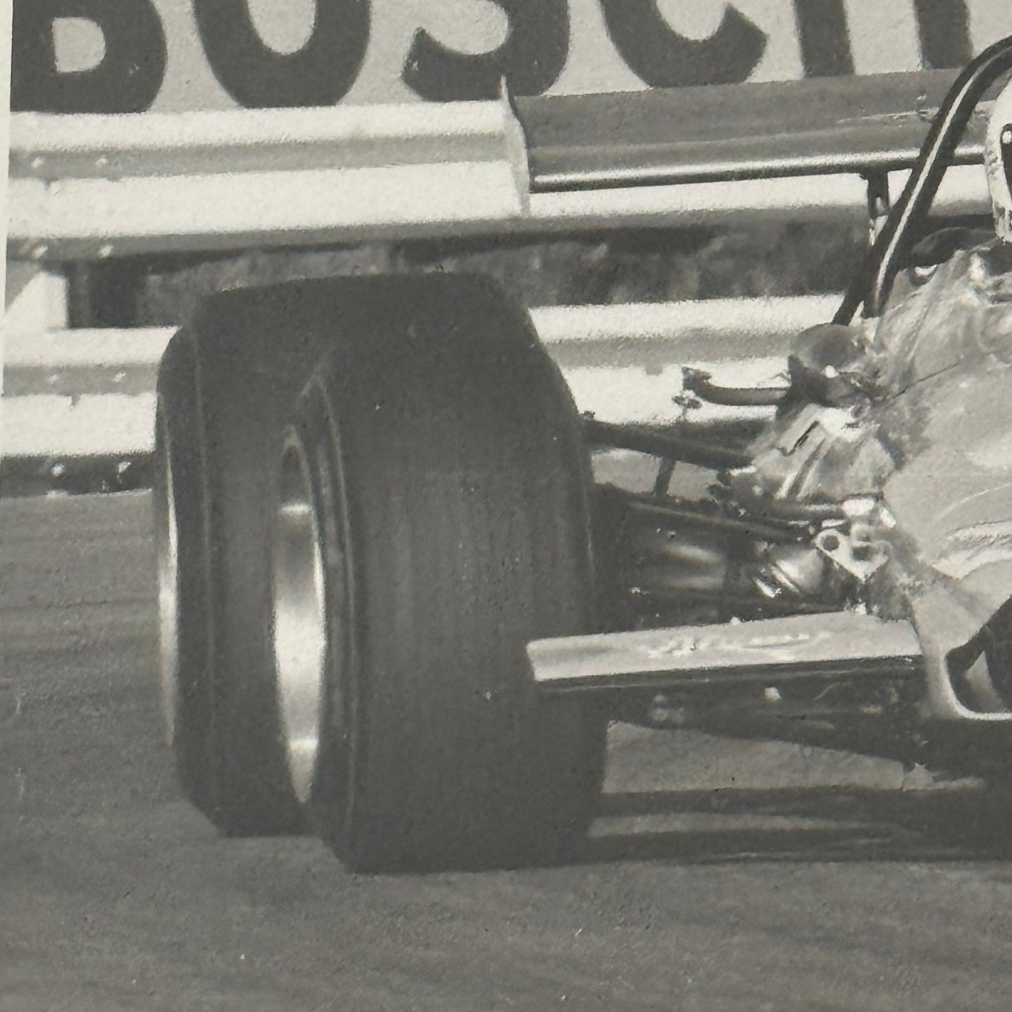 Vintage Racing Photo Kyalami South Africa Motorsport Race Photograph Grand Prix