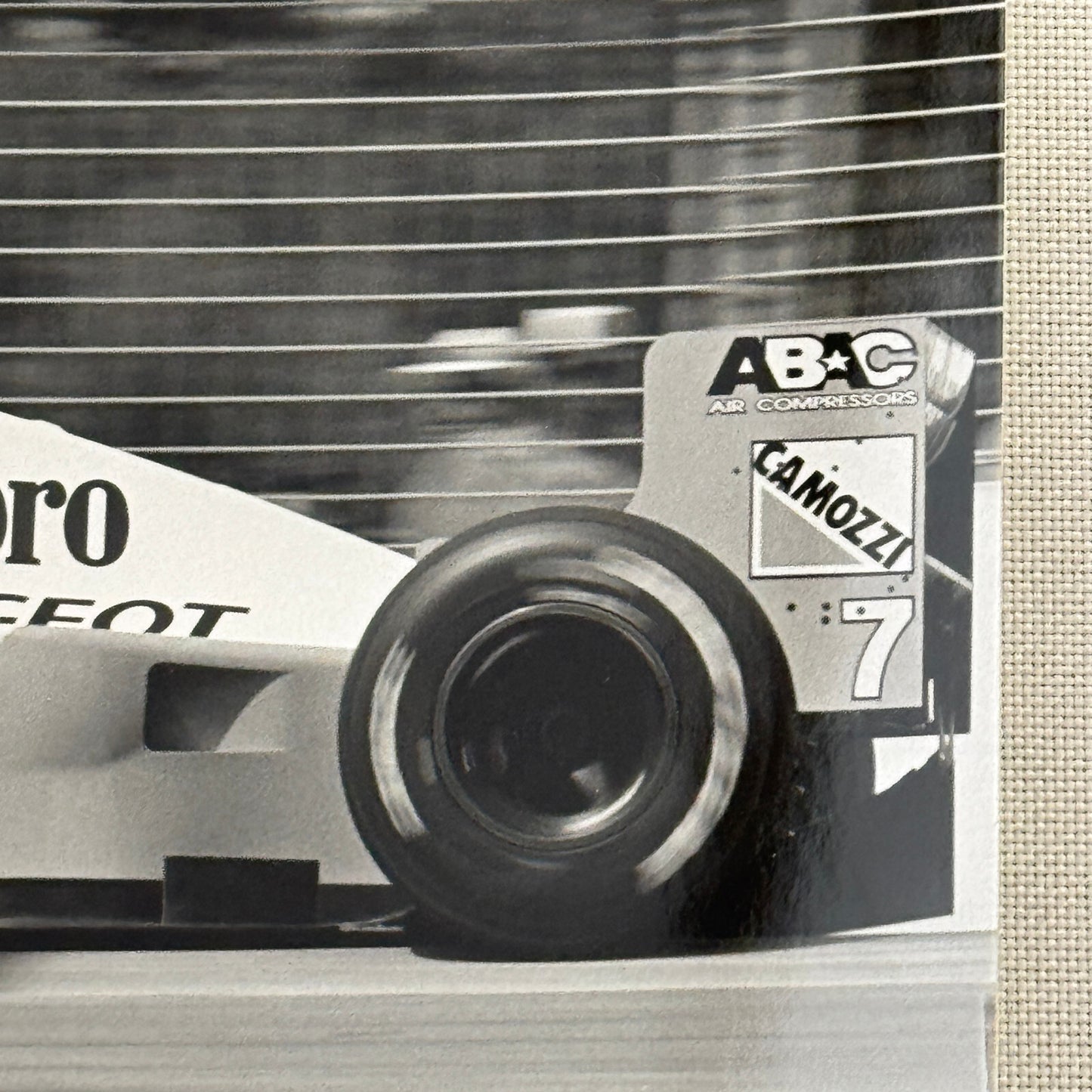 Mika Hakkinen McLaren Racing Driver Photo Photograph 1994 Marlboro Peugeot