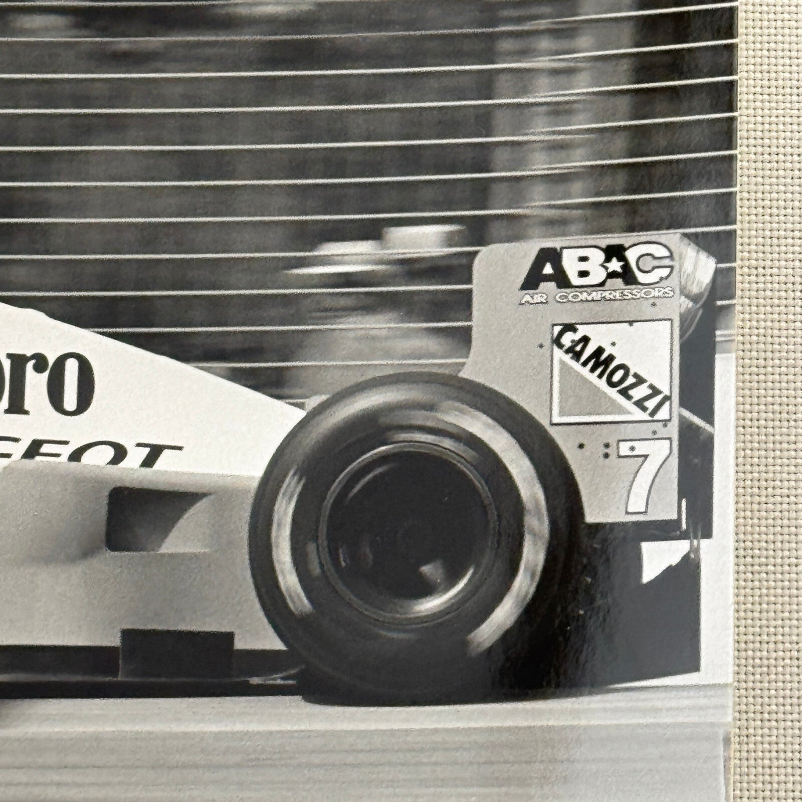 Mika Hakkinen McLaren Racing Driver Photo Photograph 1994 Marlboro Peugeot