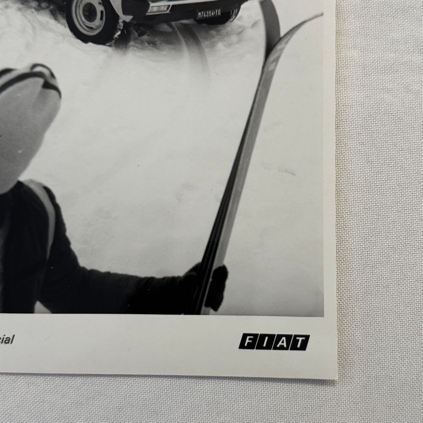Fiat 131 Mirafiori Special Car Factory Press Photo Photograph Print Vintage 1976