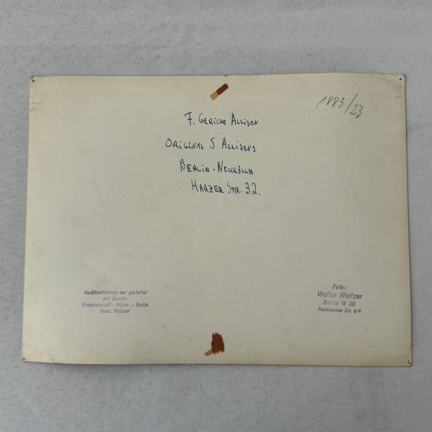 Vintage Circus Acrobat Tumbling Performer Act Photo Photograph Berlin 5 Allisons