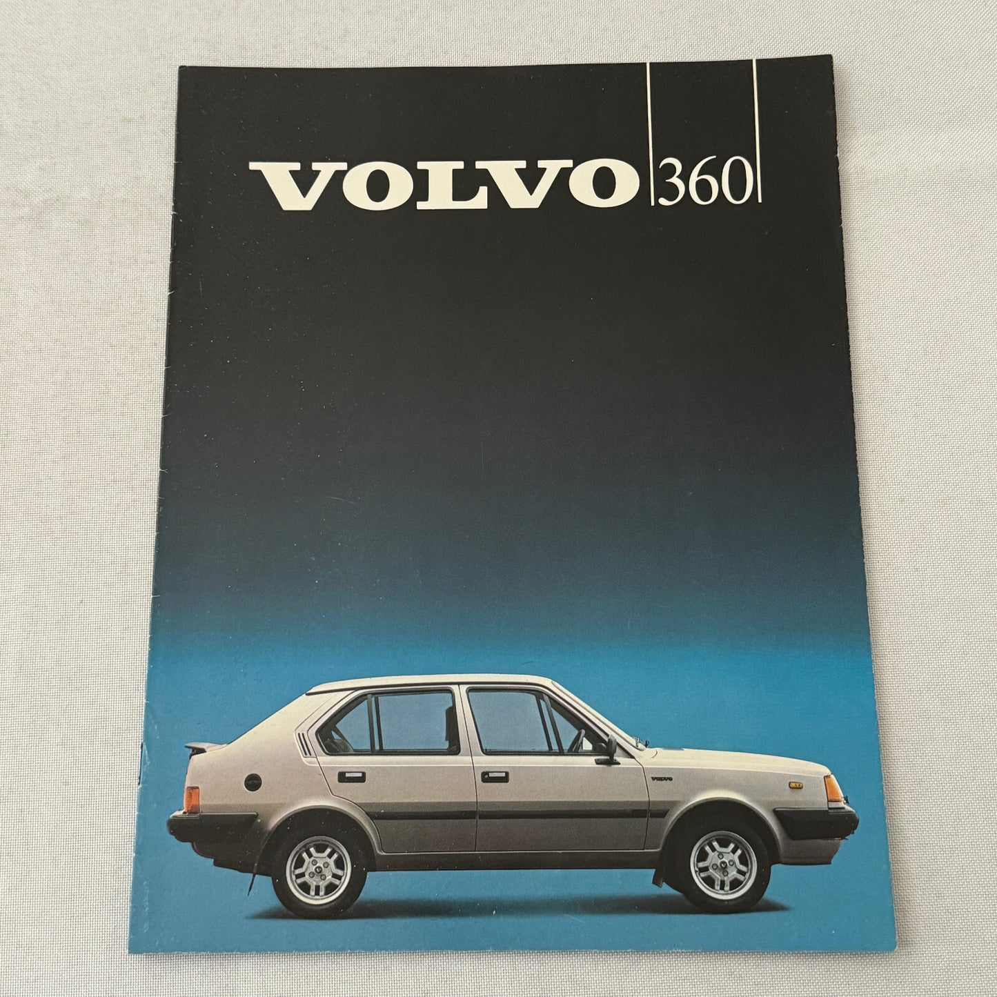 Volvo 360 Car Sales Brochure Catalog Advertising UK Market