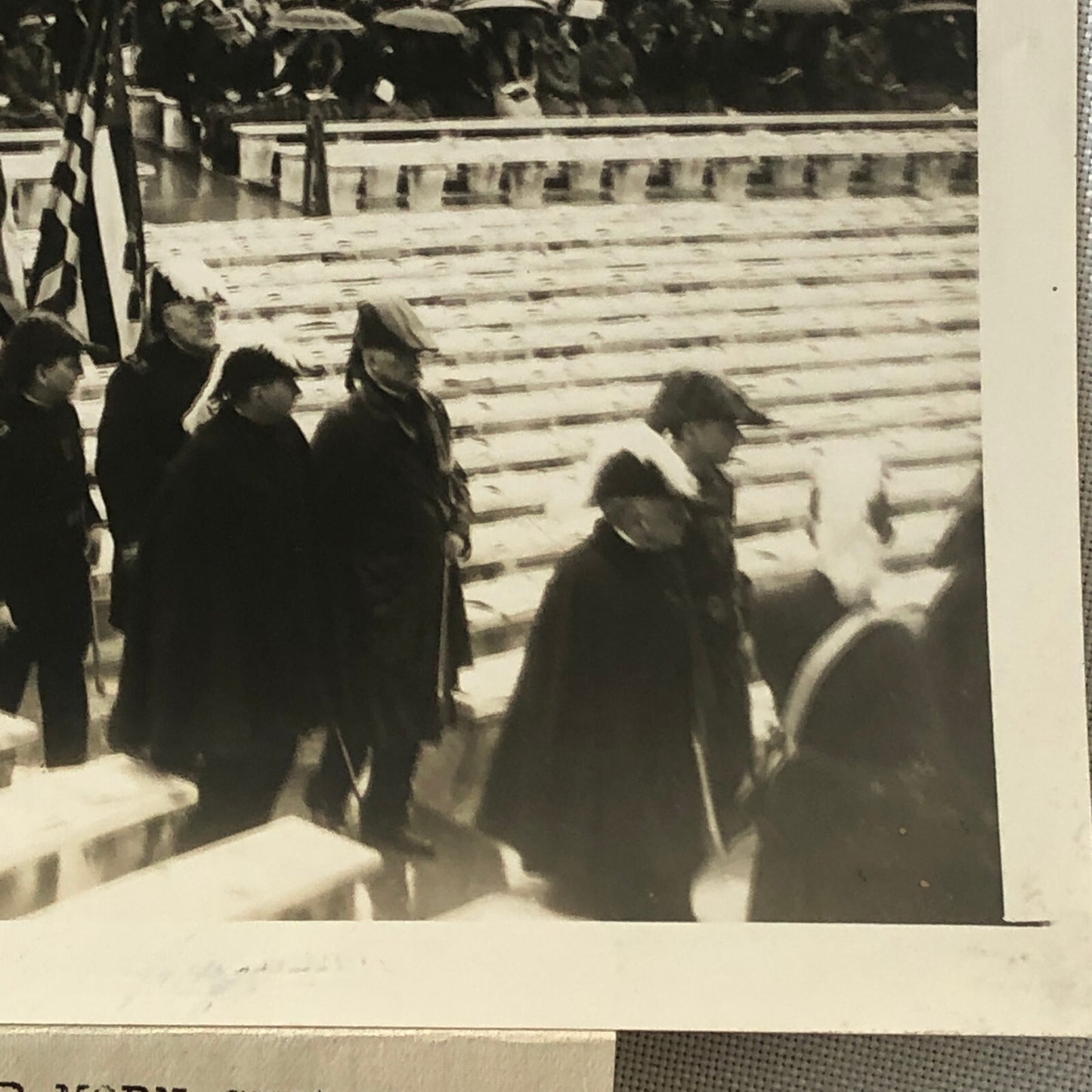 Press Photo Photograph Washington Knights Templar Easter Service Arlington 1933