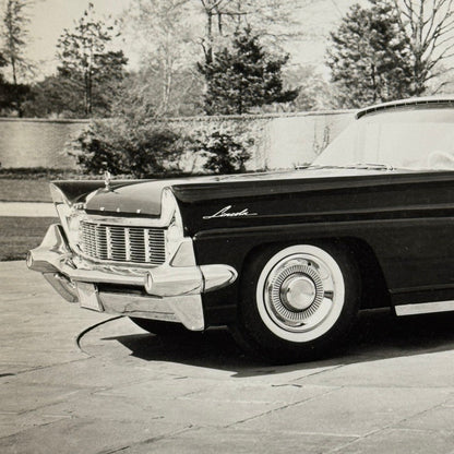 1958 Lincoln Continental Mark III Convertible Car Vintage Image Modern Print
