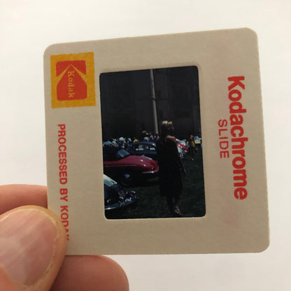 Porsche 356 Car Show 35mm Photo Slide Vintage 1981