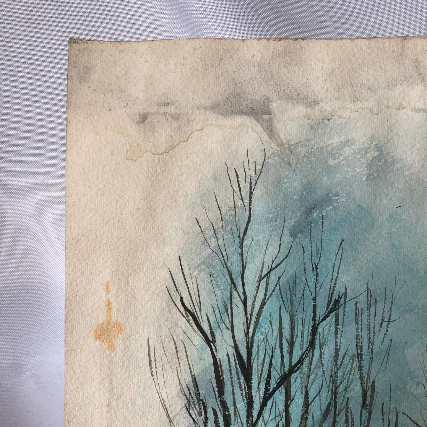 Vintage Painting Art Artwork Artist Arthur E Sudler 1948 Signed Trees