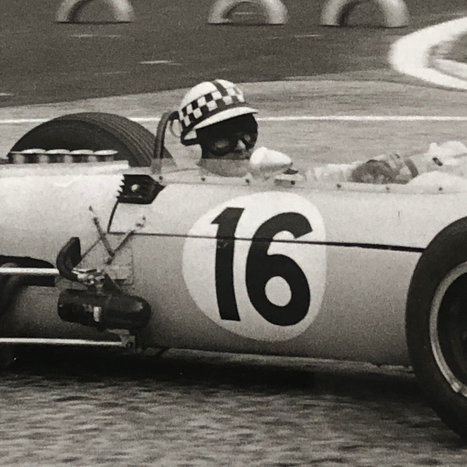 Innes Ireland Grand Prix Racing Car Driver Photo Photograph Print Gunther Molter