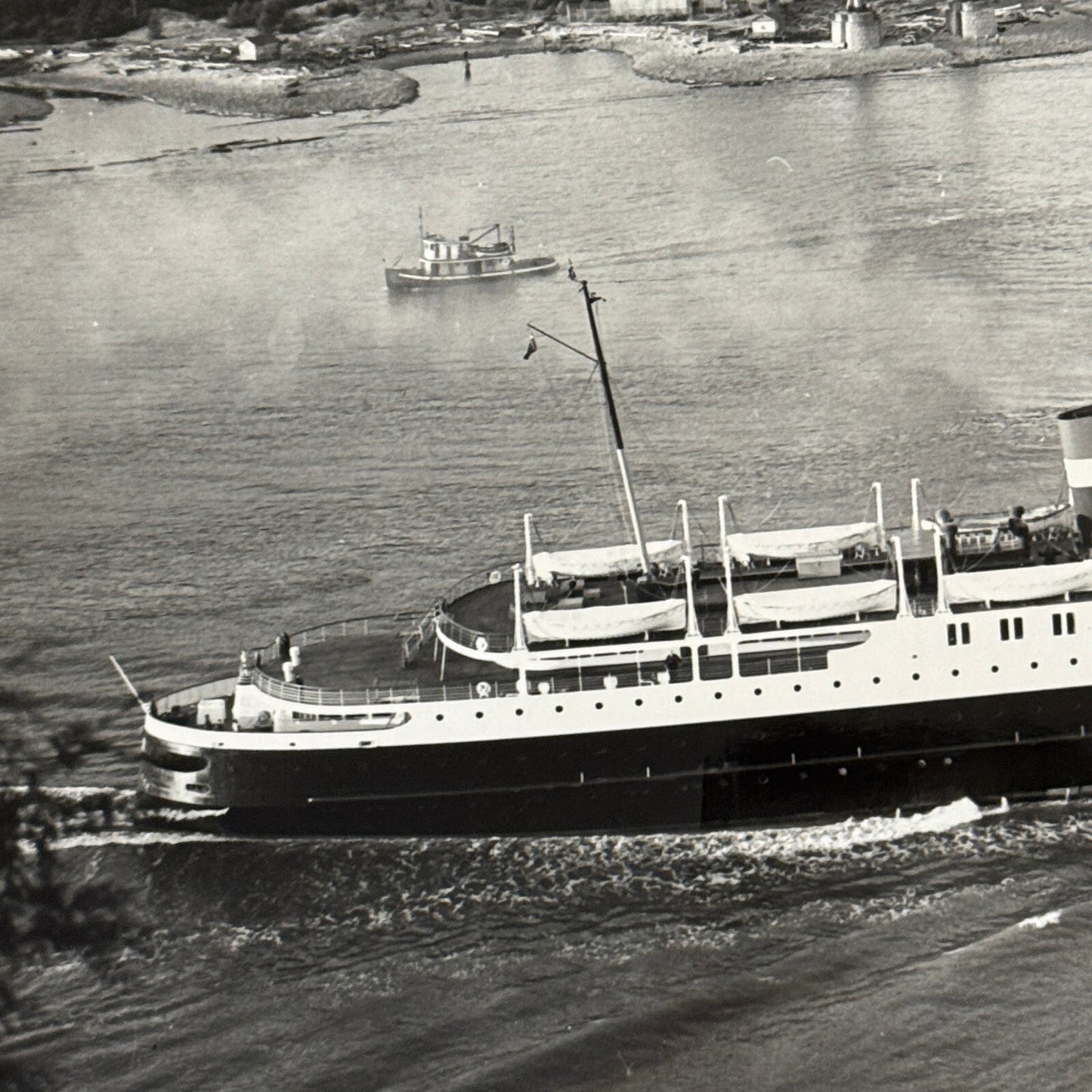 SS Prince George Canadian National Steamship Pacific Coast Service Vintage Photo