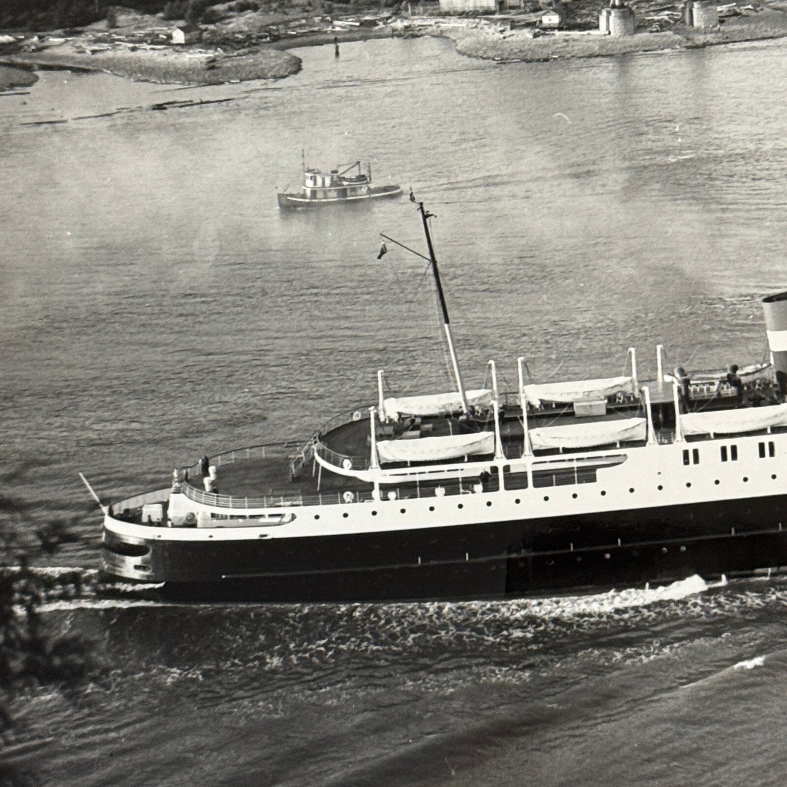 SS Prince George Canadian National Steamship Pacific Coast Service Vintage Photo