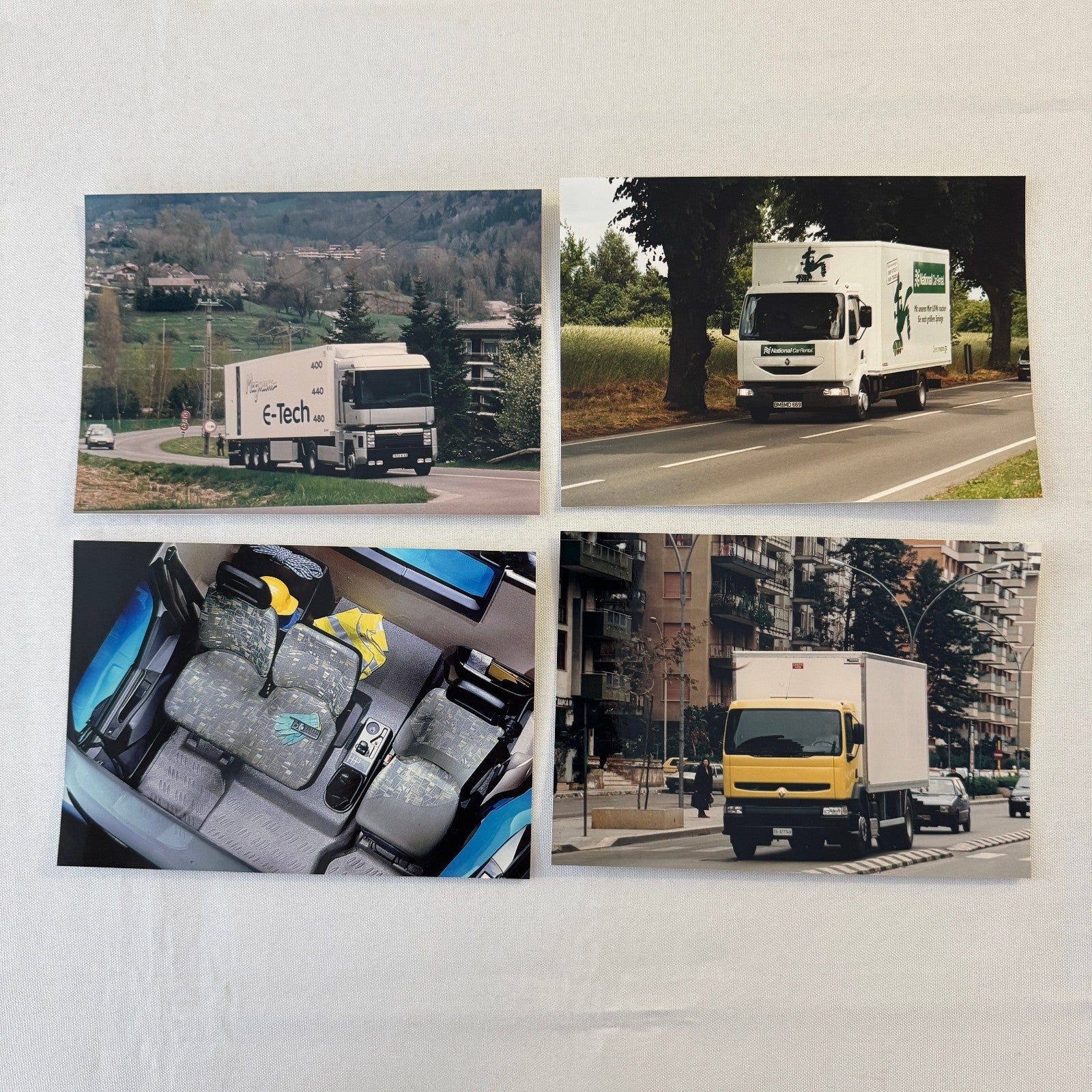 2000 Renault Truck Press Kit Magnum Midlum Dakar Rally Mascott Photos GERMAN