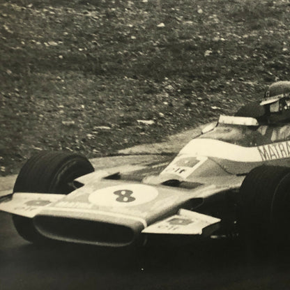 Vintage Racing Car Photo Photograph Print Henri Pescarolo Matra Car 