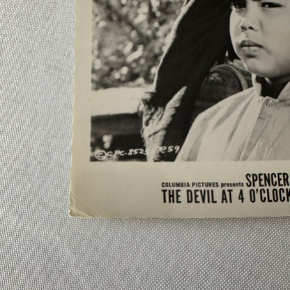 Vintage Movie Press Photo Photograph The Devil at 4 O'Clock Spencer Tracy 1961
