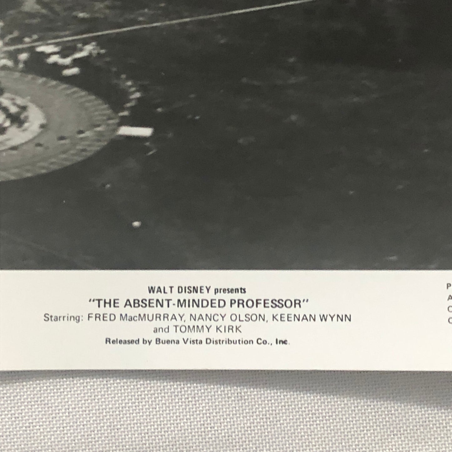 Walt Disney The Absent Minded Professor Press Photo Photograph