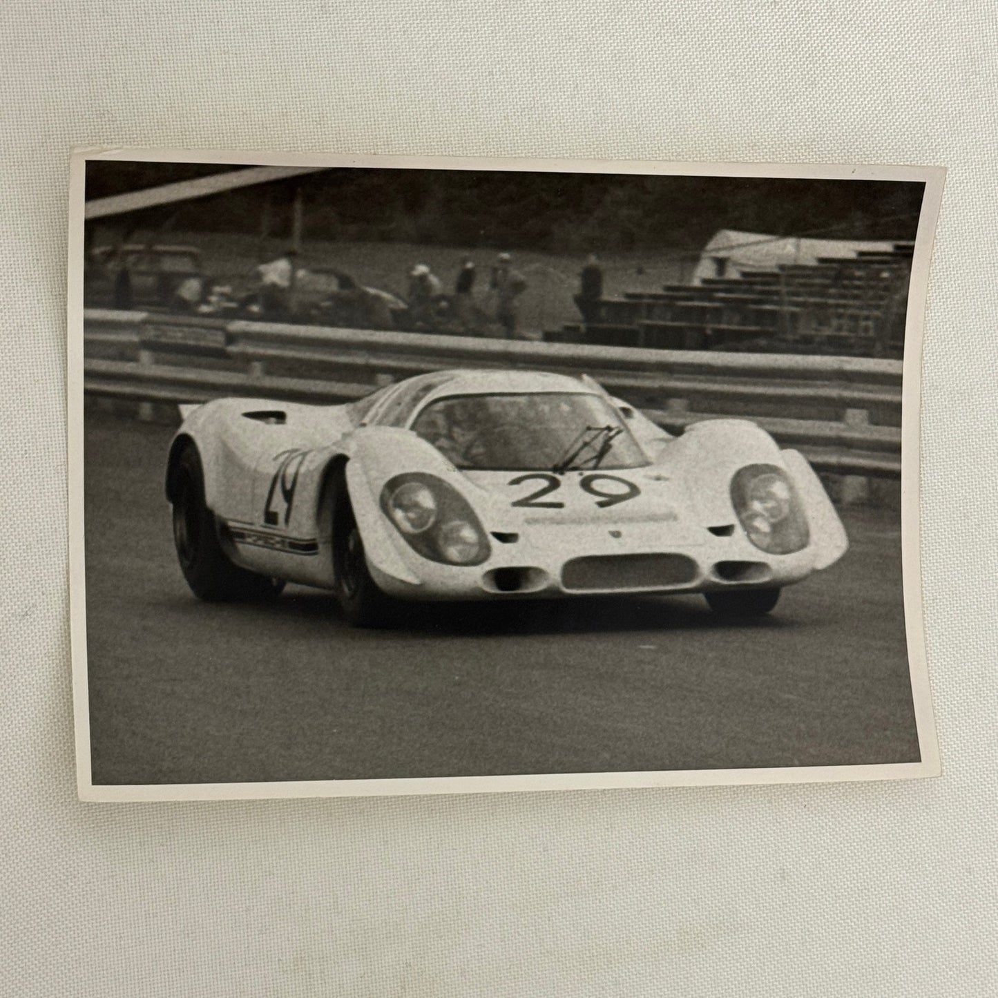Vintage Porsche 917 Racing Photo Photograph Kurt Ahrens Foto Hruby