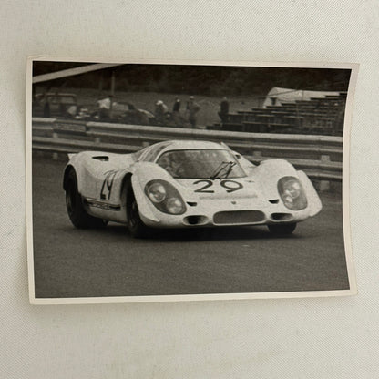Vintage Porsche 917 Racing Photo Photograph Kurt Ahrens Foto Hruby