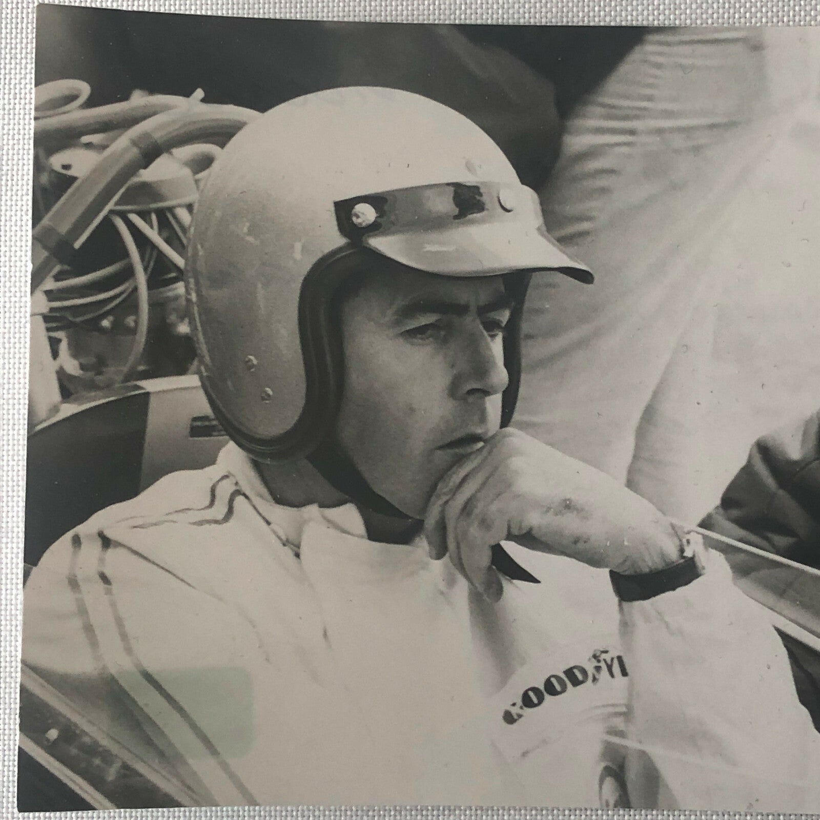 Vintage Car Racing Photo Photograph - Jack Brabham 1966