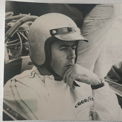 Vintage Car Racing Photo Photograph - Jack Brabham 1966