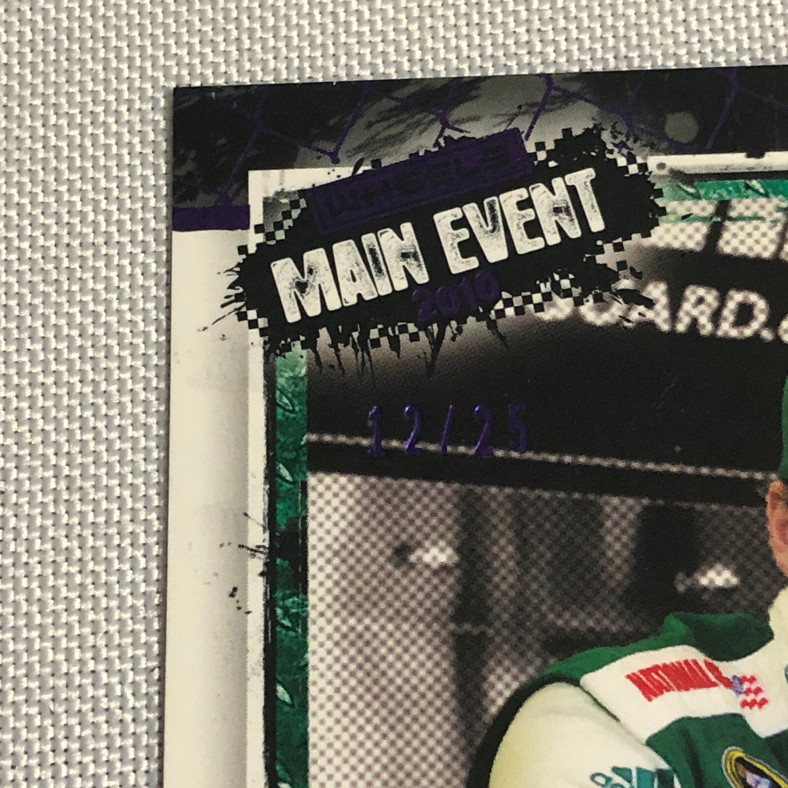 2010 Dale Earnhardt Jr Wheels Main Event Purple Parallel Nascar /25 NASCAR