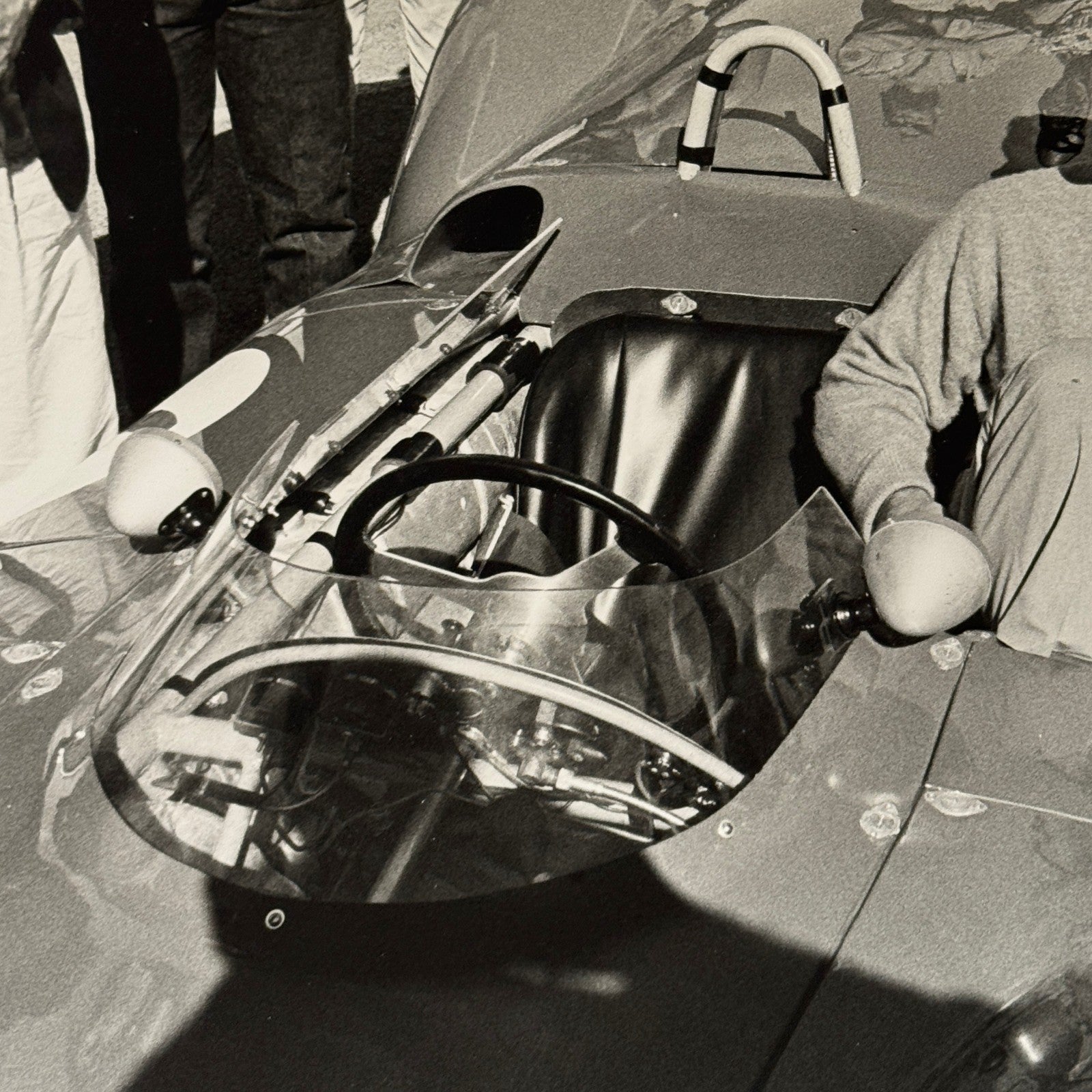 Vintage Racing Photo Roger Penske Zerex Special Times GP 1962 Modern Print