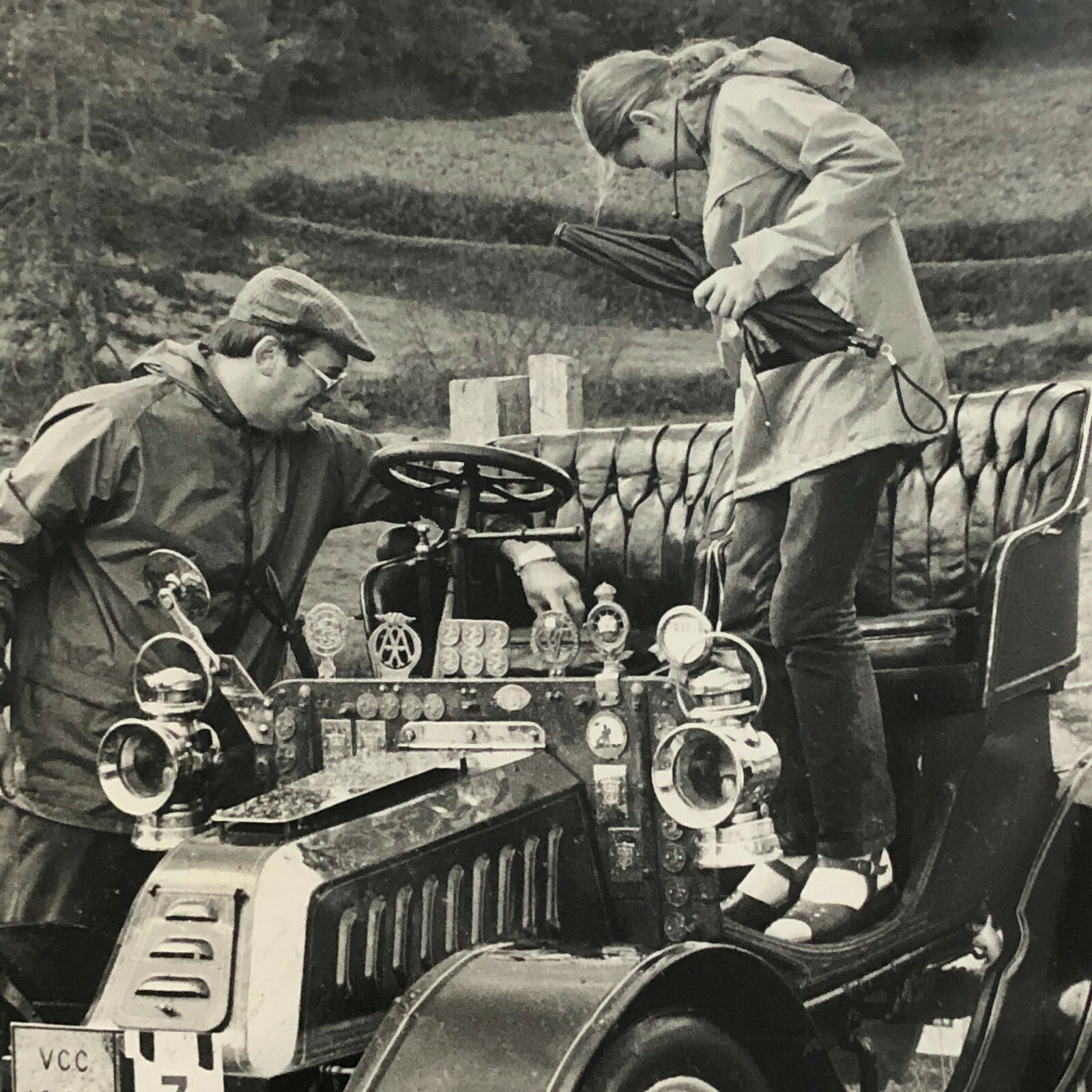 1904 De Dion Bouton Car at Veteran Car Rally Rallye 1982 Photo Photograph Print 