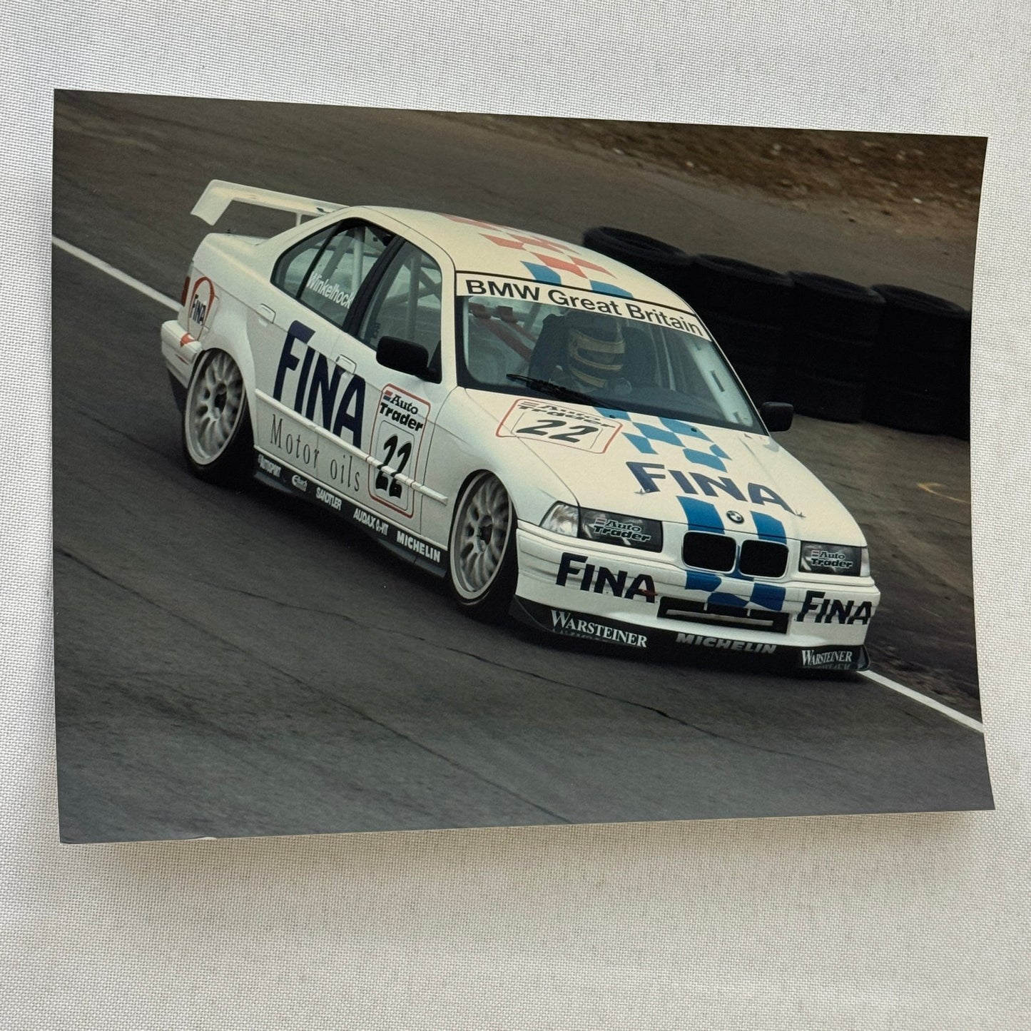 1996 BMW Racing Motorsport Press Kit McLaren F1 GTR BMW 320i Race Car GERMAN
