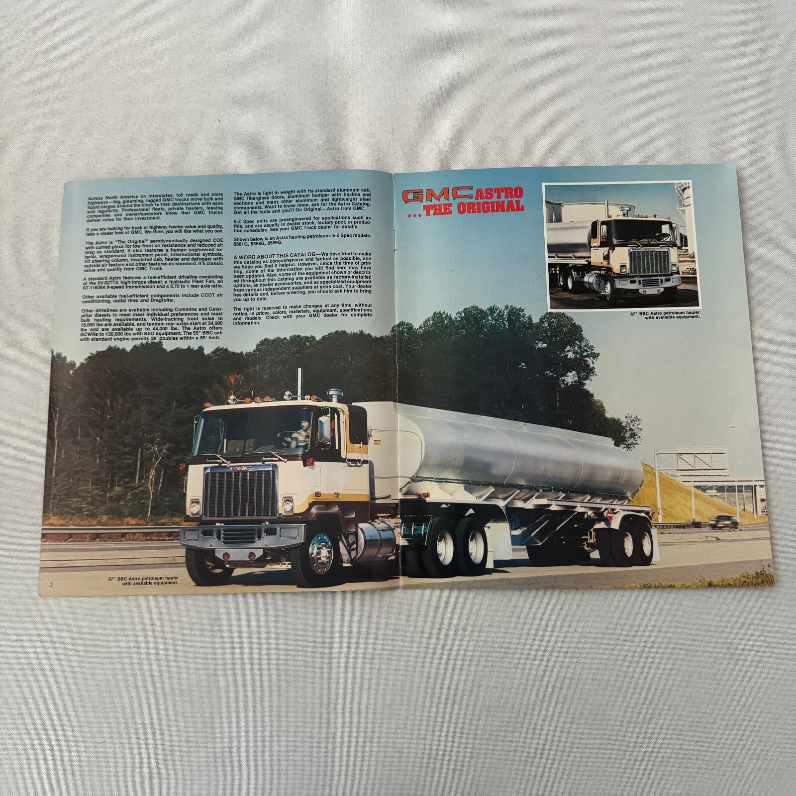 GMC Heavy Duty Truck Sales Brochure Catalog Brigadier Five Star General Astro