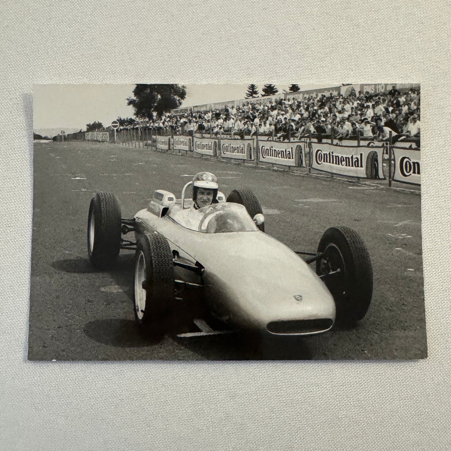 Vintage Porsche Racing Car Photo Photograph Print 1969 German Grand Prix