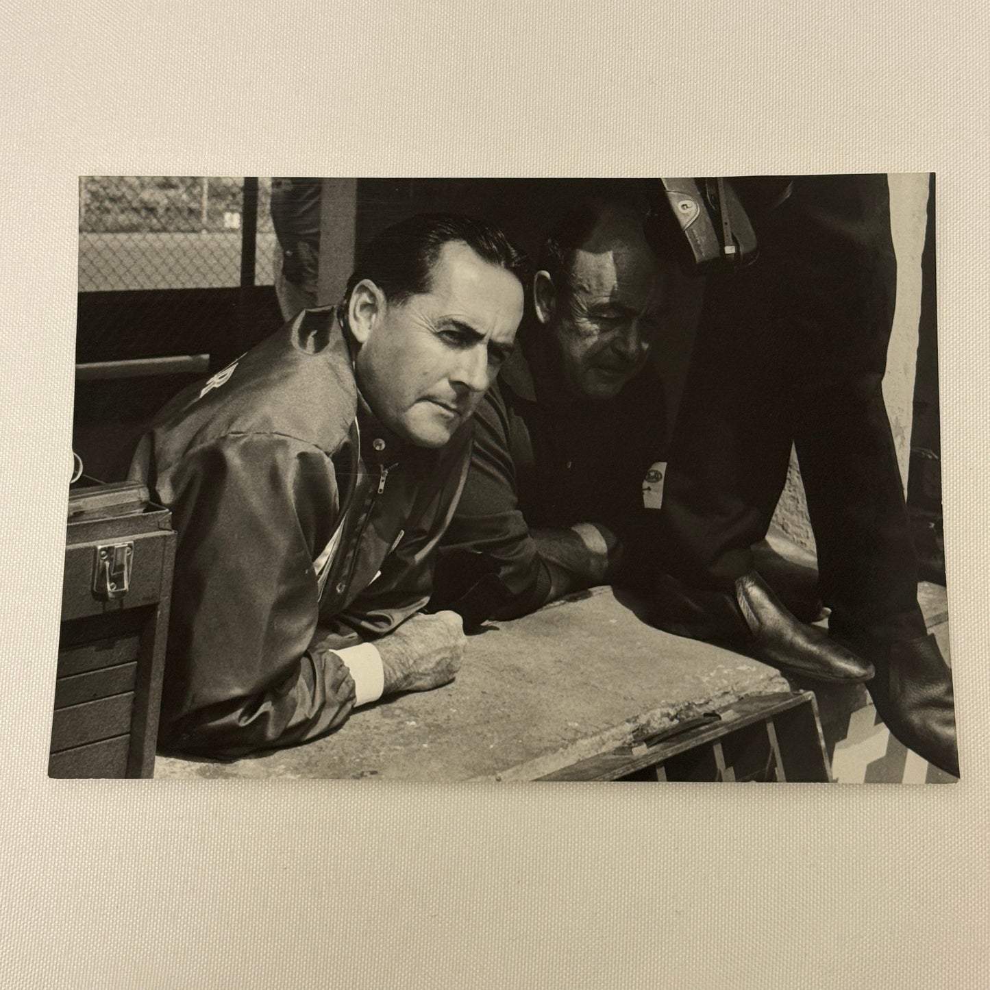 Vintage Racing Photo Jack Brabham 1969 German Grand Prix Motorsport Photograph