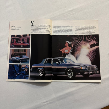 1982 Buick Car Sales Brochure Catalog Riviera Electra LeSabre Regal Skylark