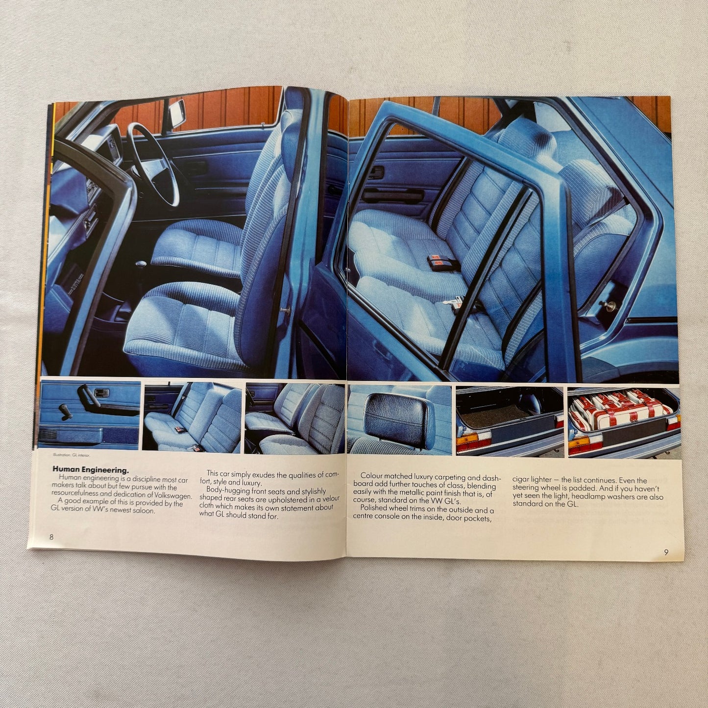 1982 Volkswagen Jetta Sales Brochure Catalog Advertising VW Jetta