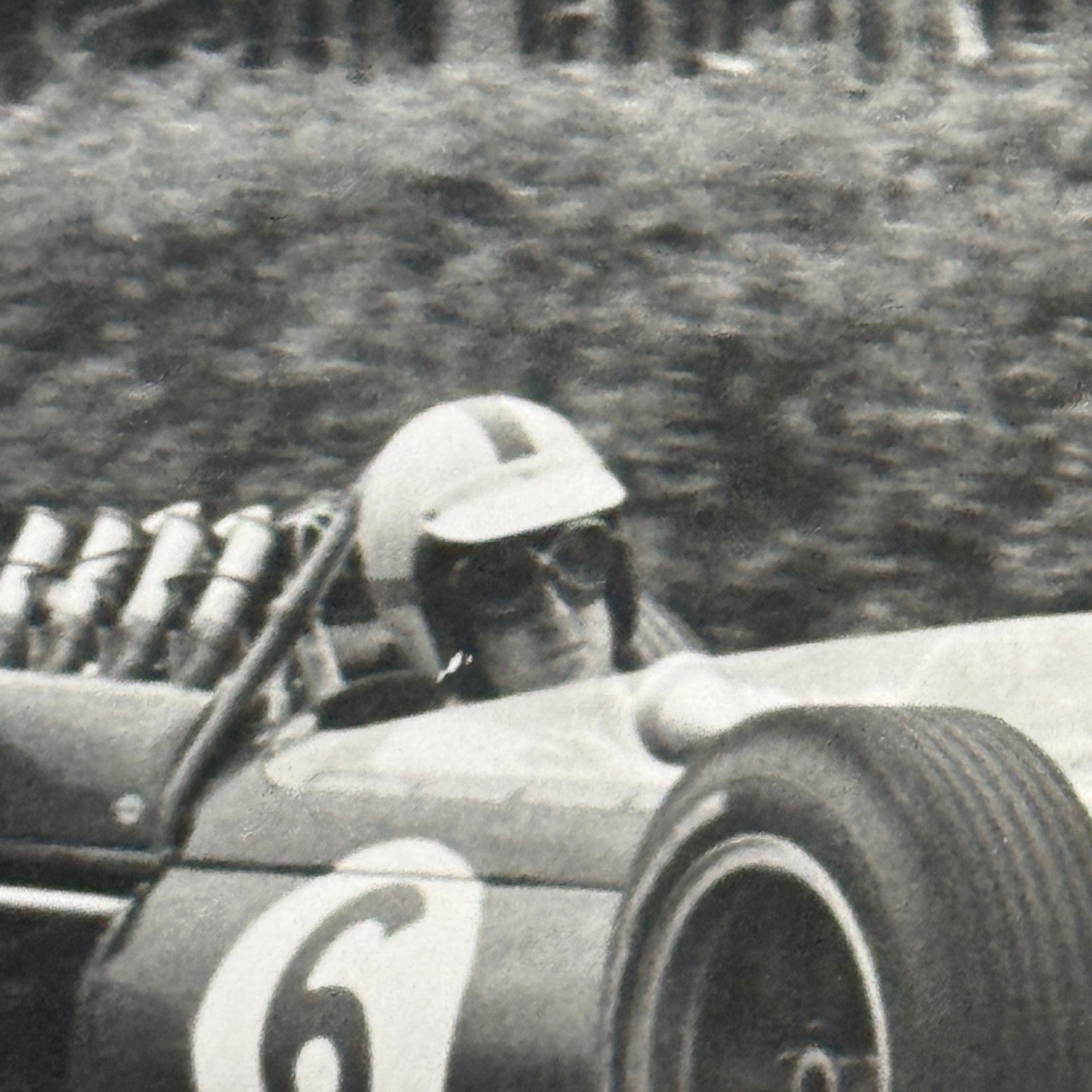 Vintage Racing Photo Photograph Denny Hulme Brands Hatch Grand Prix 1966 Brabham