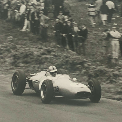 Vintage Car Racing Photo Photograph - Jack Brabham Grand Prix 