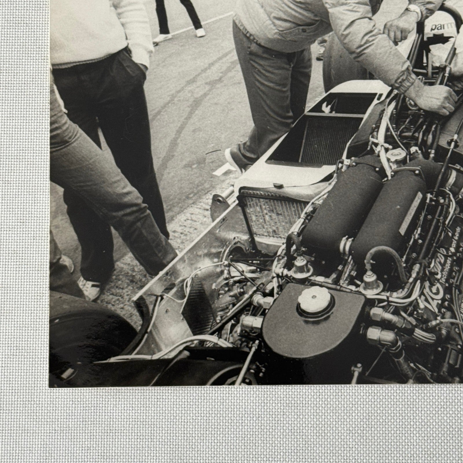 McLaren Porsche Tag Turbo Racing Car Photo Photograph Print 1983