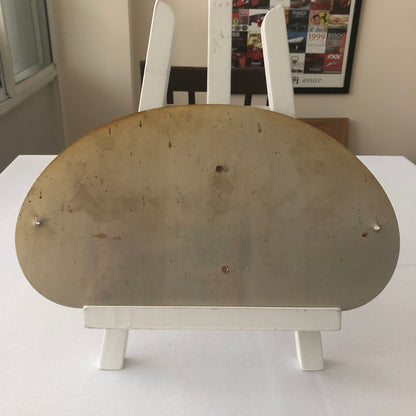 1965 Radio Rallye Car Rally Participant Plate w/ Martini Ad