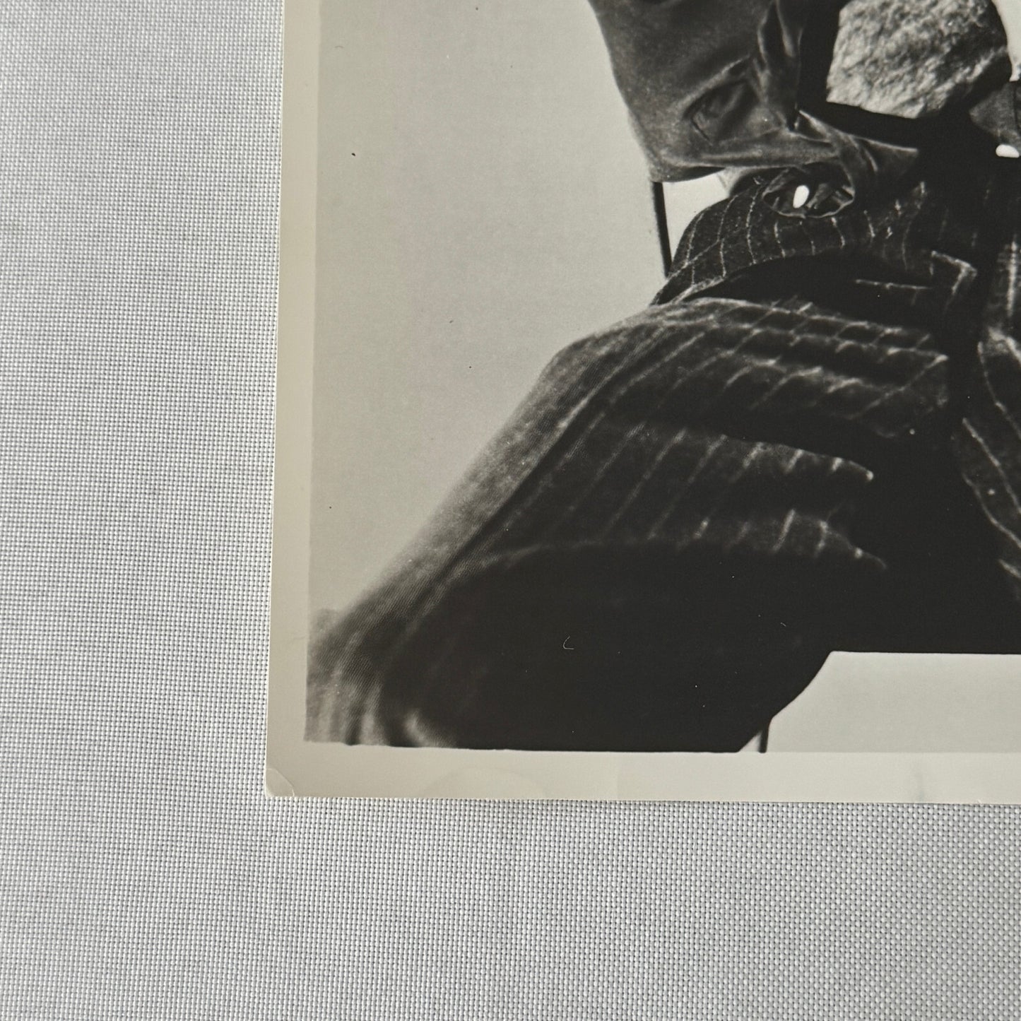 Vintage Movie Film Photo Photograph Unidentified Actor with Gun Gangster