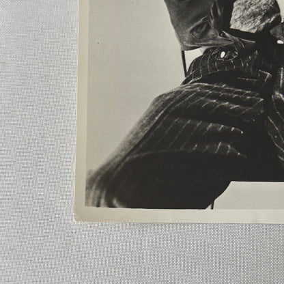 Vintage Movie Film Photo Photograph Unidentified Actor with Gun Gangster