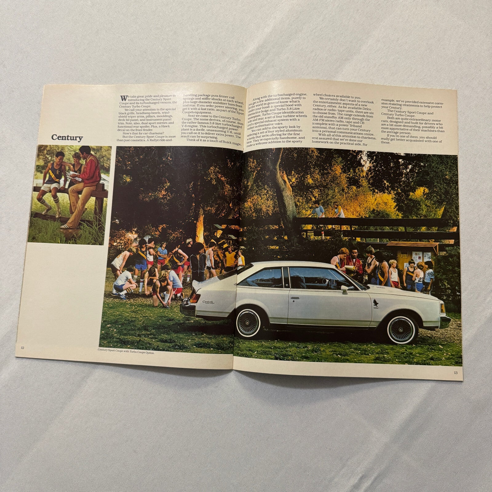 1980 Buick Regal and Century Car Sales Brochure Catalog Advertising