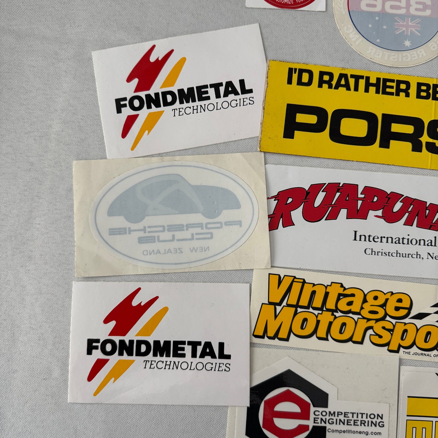 Car and Racing Decal Lot 20x 24 Hours of LeMans Porsche Momo Ford Motorsports +