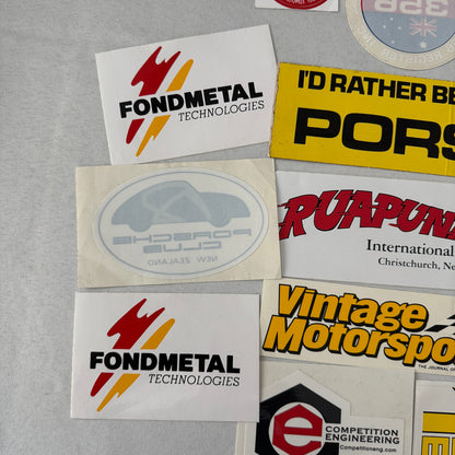 Car and Racing Decal Lot 20x 24 Hours of LeMans Porsche Momo Ford Motorsports +