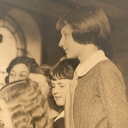 Vintage Press Photo photograph London Children Piano Recital Pianist Musician