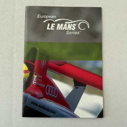2001 European LeMans Racing Poster Audi Car