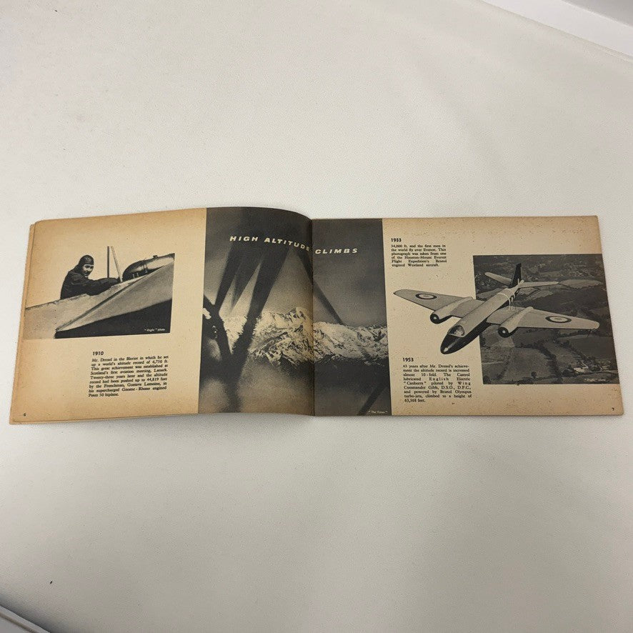 1959 Castrol Racing History Brochure Motorsport Motorcycle Car Aviation Boat +