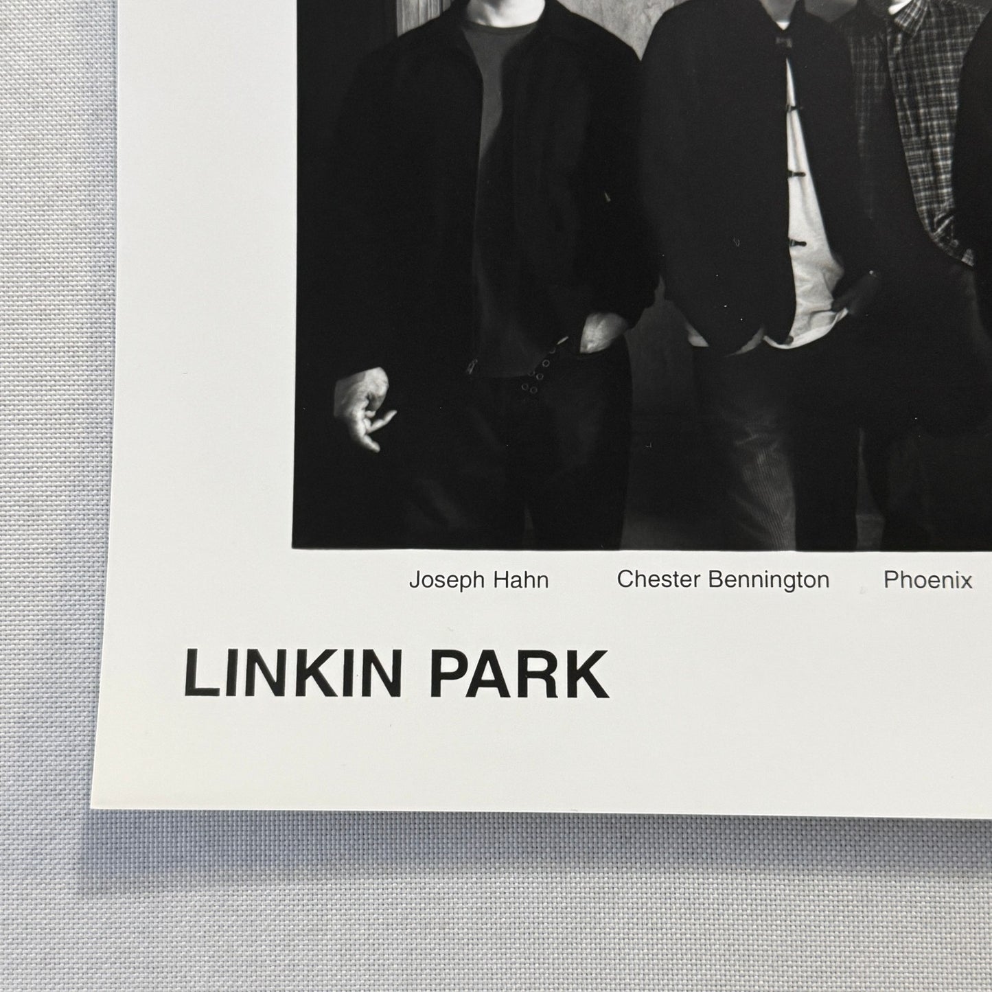 Linkin Park Music Publicity Press Photo Photograph Chester Bennington 2003