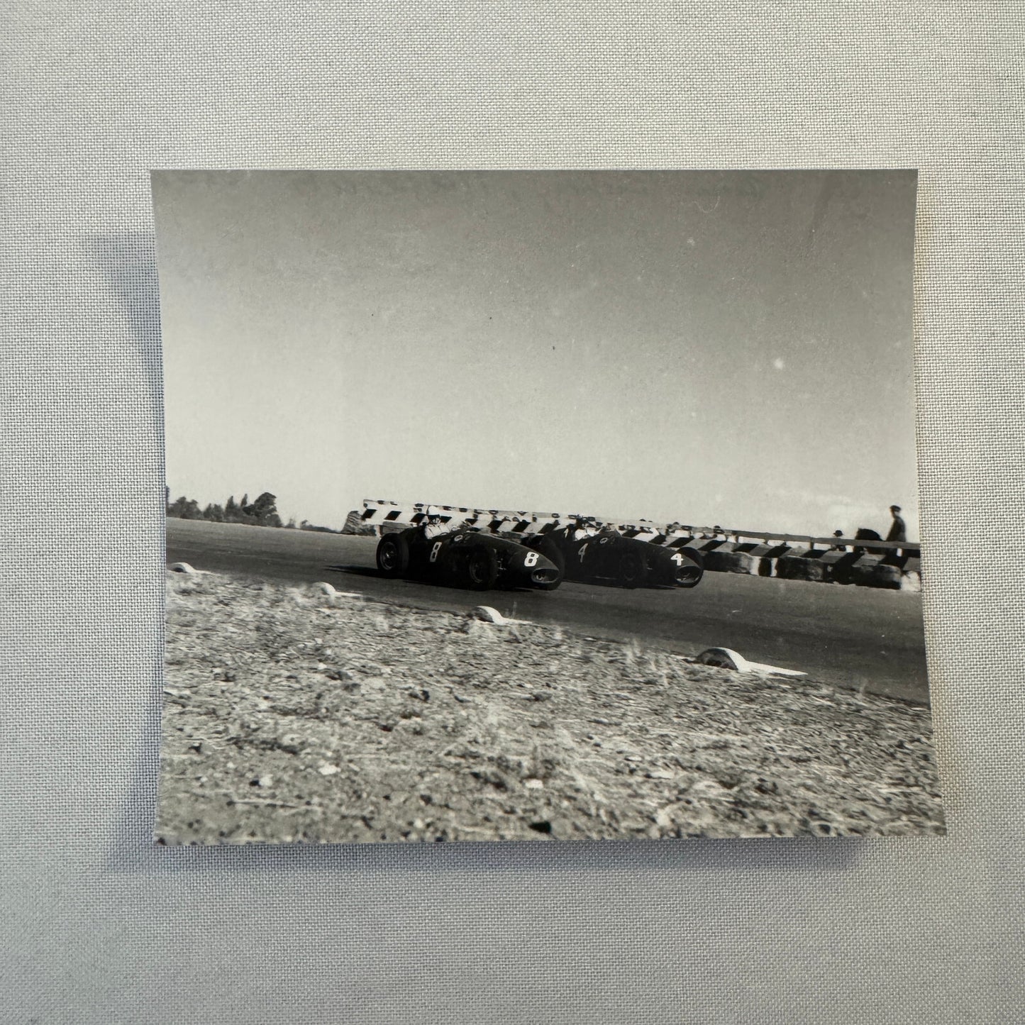 Maserati 250F Racing Car Luigi Piotti Jean Behra Racing Photo Photograph Modern