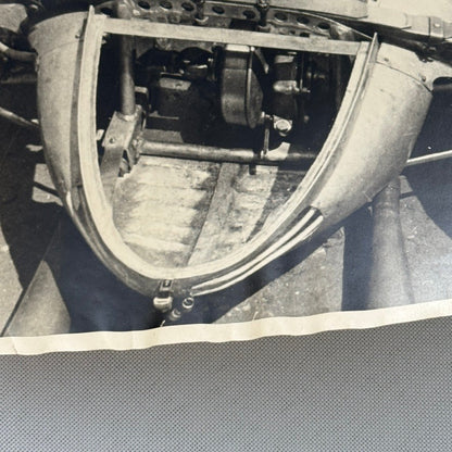Vintage Racing Photo Photograph Print Unidentified Car